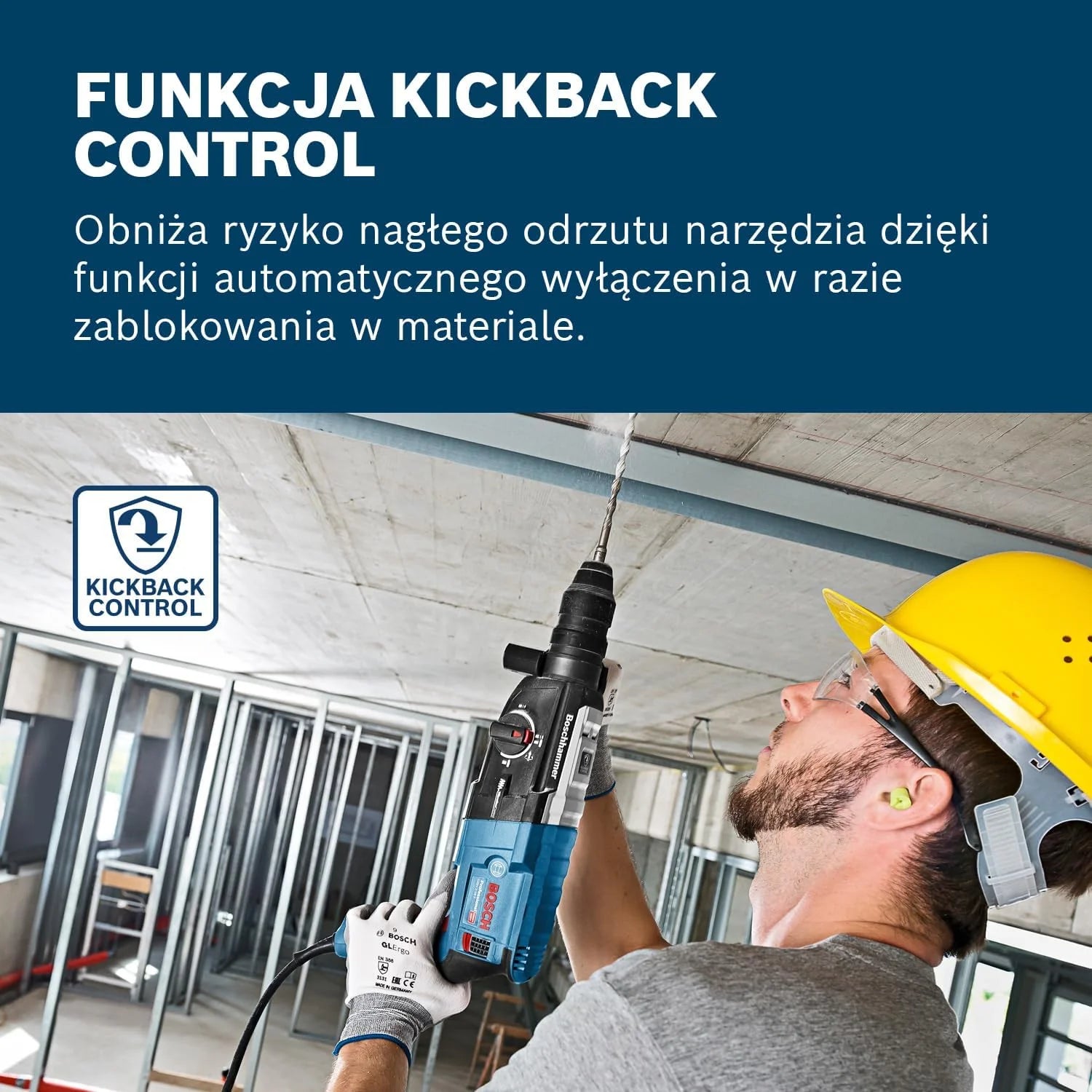 Bosch Professional: młot udarowo-obrotowy GBH 2-28 F (880 W, wymienny uchwyt SDS plus, ogranicznik głębokości, 6-częściowy zestaw wierteł i dłut, walizka L-Case) – Amazon Exclusive Set