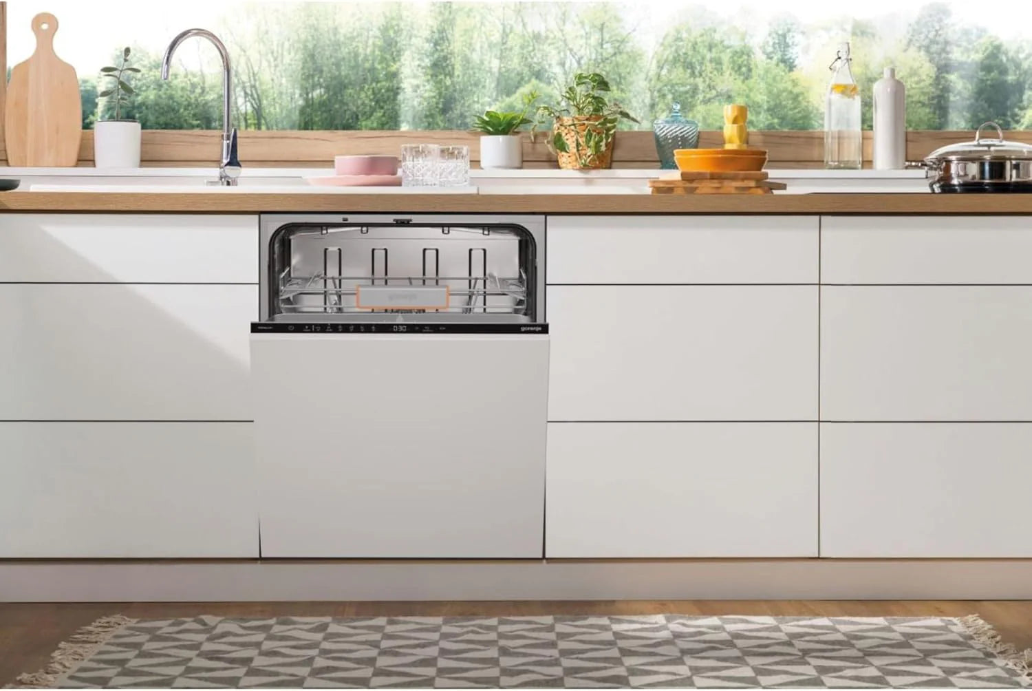 Gorenje GV642C65 zmywarka do naczyń/urządzenie do zabudowy z przodu nie wchodzi w zakres dostawy/Made in EU/60 szerokość/14 nakryć wymiarowych/6 programów/TotalDry/Total AquaStop/SpeedWash/XXL