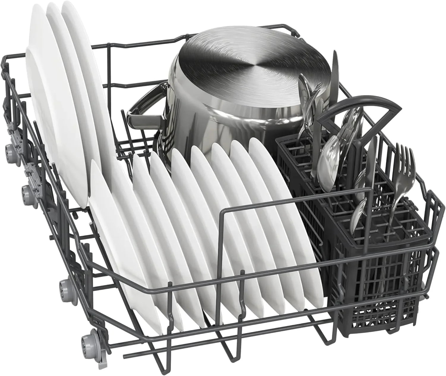 iQ100, w pełni zintegrowana zmywarka, 45 cm, SR61HX16KE
