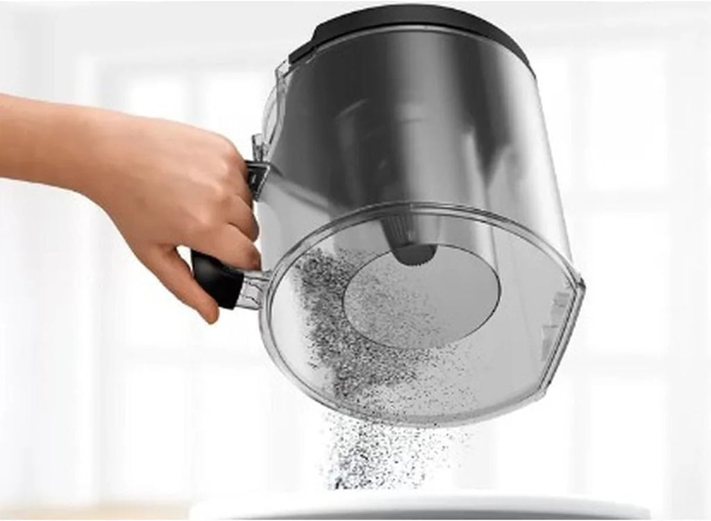 Bosch Seria 6 AGD, BGS41POW1, odkurzacz bezworkowy, pojemność 2,4 l, ściemniacz mocy uchwytu, promień działania 10 m, poziom hałasu 72 DB, czarny
