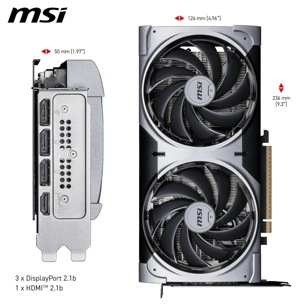 MSI GeForce RTX 5070 12G VENTUS 2X OC