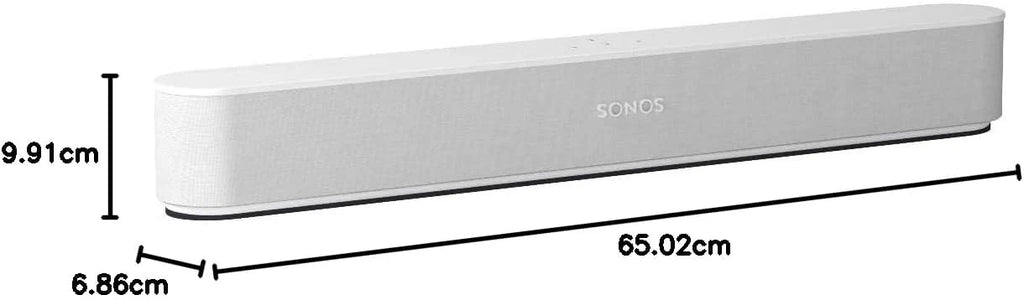 Sonos Beam Smart Sound Bar White