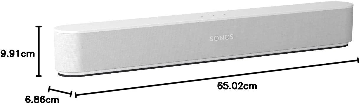 Sonos Beam Smart Sound Bar White