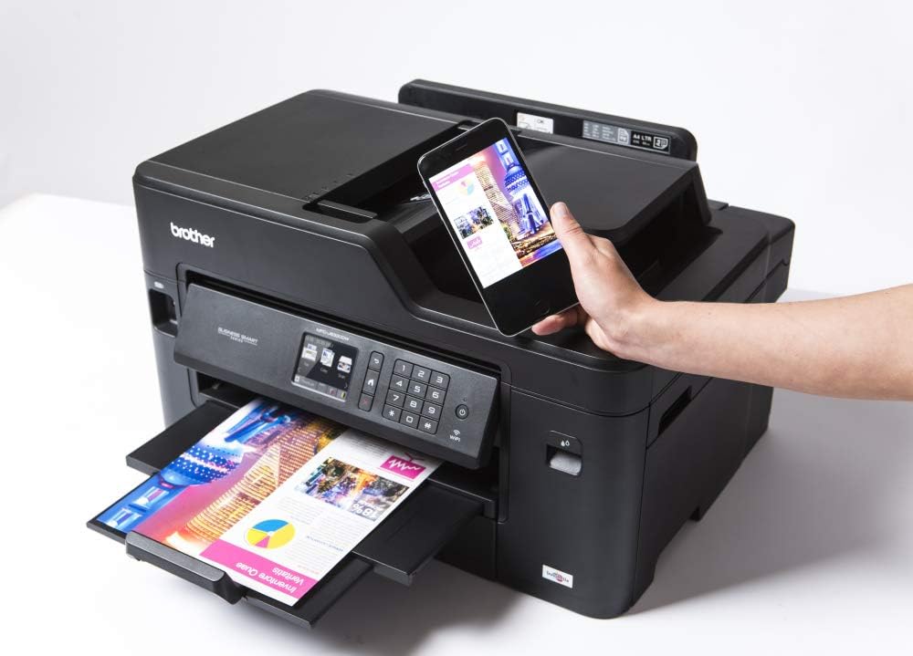 Brother MFC-J5330DW drukarka wielofunkcyjna 4 w 1, profesjonalna drukarka atramentowa, Business Smart, A3, automatyczna drukarka dwustronna, Airprint.