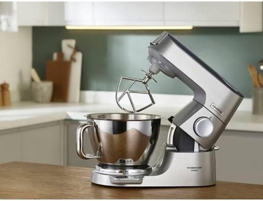 Kenwood Titanium Chef Baker Mikser, Srebrny, 5/3,5 l