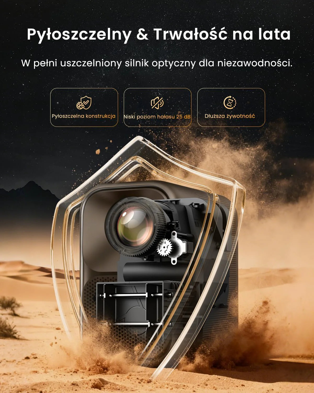 WEMAX Inteligentny Projektor Google TV 1080P Full HD, Obsługa 4K, 320 ISO Lm, MEMC Płynność na Mecze 2026, Auto Focus i Keystone, Omijanie Przeszkód, HDR10, Dolby Audio, WiFi 5G, Bluetooth