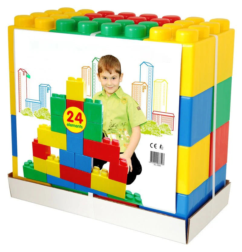 XXL Interlocking Building Blocks Large-Scale Modular Construction