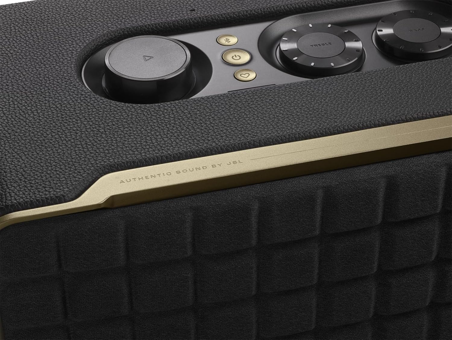 JBL Authentics 300, Głośnik Bezprzewodowy, 8h Odtwarzania, z Wbudowanym Wi-Fi, Bluetooth, Dźwiękiem Stereo i Mocnym Basem, Kompatybilny z Alexa i Google Home, w Stylu Retro