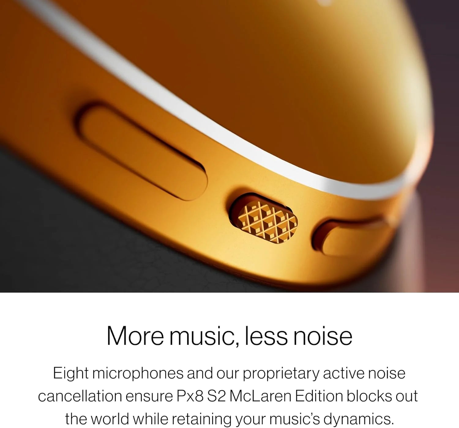 Bowers & Wilkins Px8 S2 bezprzewodowe słuchawki z redukcją szumów z Bluetooth Audio, funkcja szybkiego ładowania, 30 godzin odtwarzania w wysokiej rozdzielczości i mikrofonem - onyks czarny