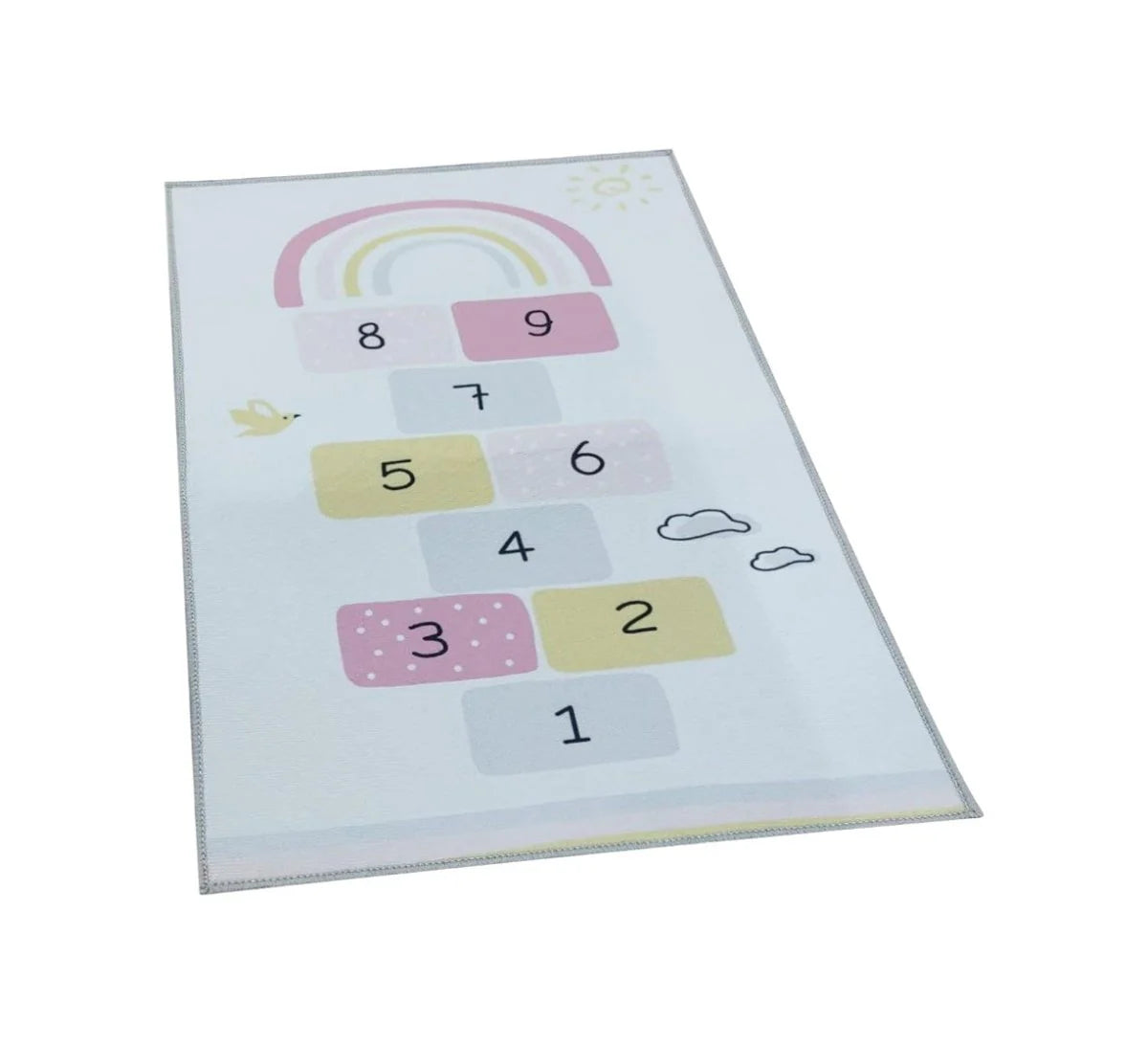 Colorful Play Rug for Kids, Non-Slip, Multiple Sizes, Multicolor