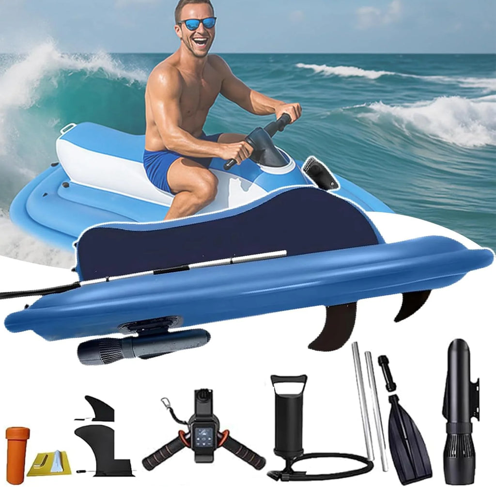 Elektryczny skuter wodny i skuter do nurkowania, napęd podwodny 500 W, akumulator 10000 mAh, czas pracy 130 min, prędkość 7 km/h, głębokość 40 m, napęd pływacki do nurkowania i nurkowania