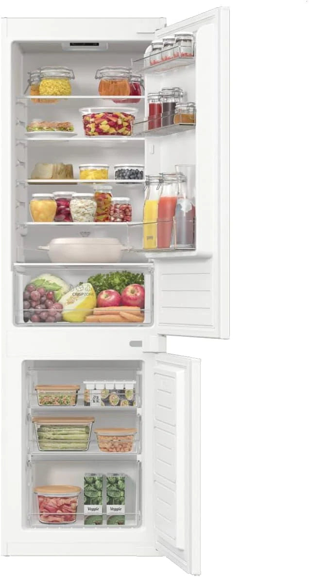 Gorenje NRKI517E41 lodówko-zamrażarka do zabudowy/178 nisza/zawias do drzwi przesuwnych/EEK:E/NoFrost DualAdvance/252L/AdaptTech/SuperCool/ConvertActive/EcoMode/wys. x szer. x gł.: 177,2 x 54 x 54,5