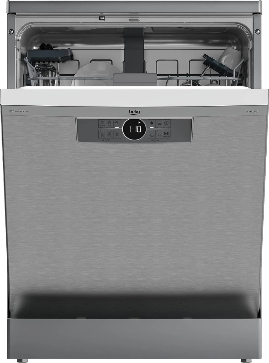 Beko BDFN26430W zmywarka do naczyń 60 cm, wolnostojąca, do zabudowy, na 14 nakryć wymiarowych, 6 programów, 4 dodatkowe funkcje, 3 poziomy zlewu, HigienIntense, SelfDry, program do połowy załadunku,