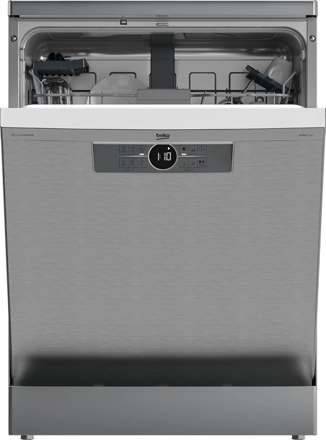 Beko BDFN26430W zmywarka do naczyń 60 cm, wolnostojąca, do zabudowy, na 14 nakryć wymiarowych, 6 programów, 4 dodatkowe funkcje, 3 poziomy zlewu, HigienIntense, SelfDry, program do połowy załadunku,