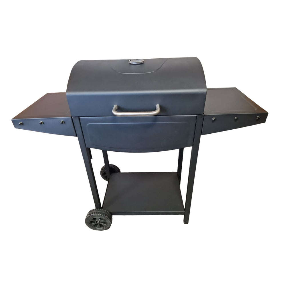 Grill węglowy XXL z pokrywką i kółkami Elecsan BQ112