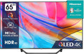 Hisense 50A7KQ QLED VIDAA Smart TV, telewizor 50 cali, z technologią Quantum Dot Colour, 60 Hz VRR, Dolby Vision, Bluetooth i HDMI, udostępnianie na telewizorze, Alexa wbudowana (2023)