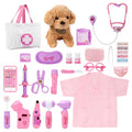 Doctor Kit for Kids, Pretend Play Set with Light Stethoscope, Bag/Case
