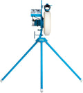 Combo Pitching Machine �� Adjustable Up to 60 MPH, for Baseball & Softball, Ideal for Pitching-Machine Leagues