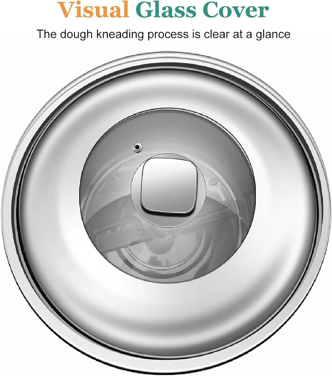Commercial Dough Stand mikser, elektryczny mikser żywnościowy ciasto ze stali nierdzewnej maszyna gniazdowa z osłoną i timerem bezpieczeństwa, na ciasto (5KG)