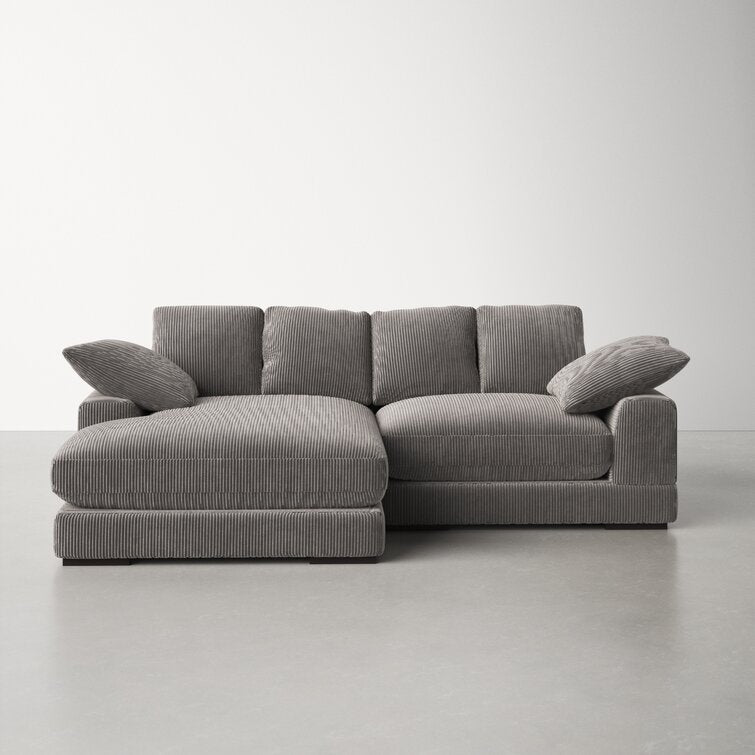 Sofa i leżanka dwustronna o szerokości 106 cali