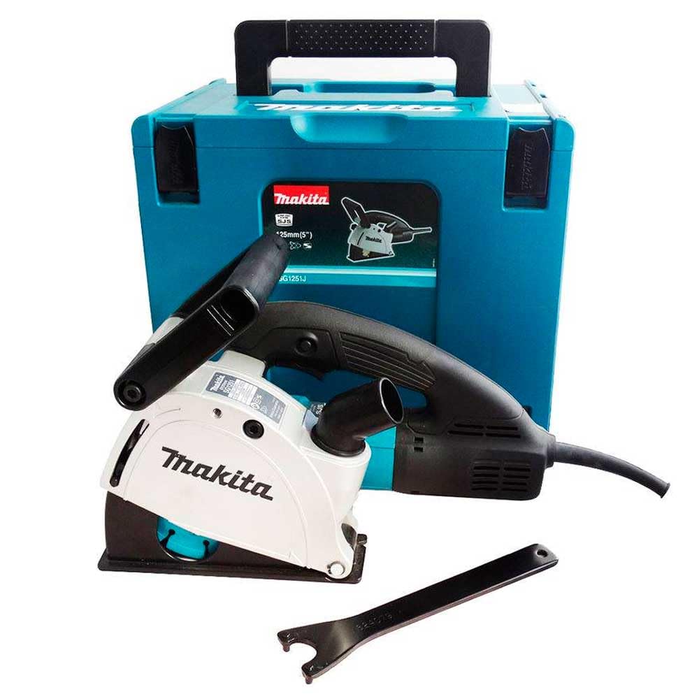 Makita Sg1251J Bruzdownica, Czarny/Srebrny, 30 mm
