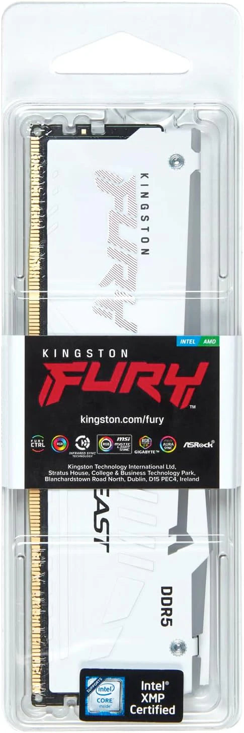 DDR5 64GB KIT 2x32GB PC 6000 Kingston FURY Beast RGB EX KF560C36BBEAK2-64