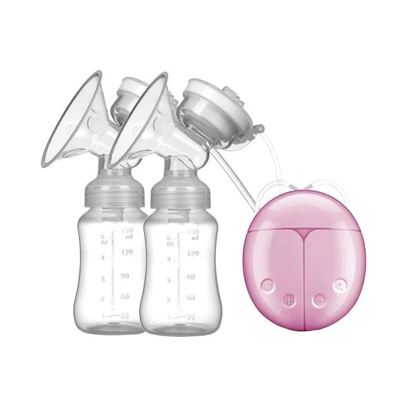 USB Electric Double Breast Pump 3 Colors, Low Noise, Portable