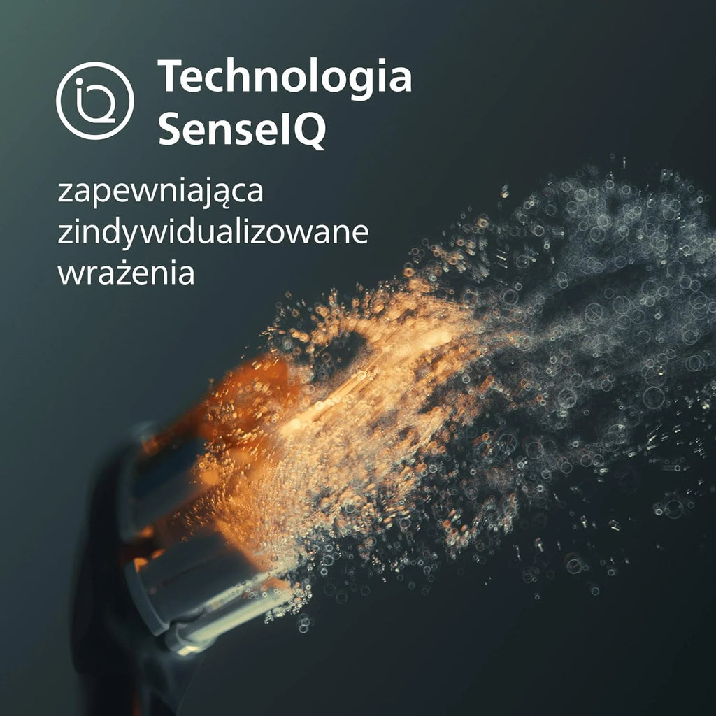 Philips Sonicare DiamondClean 9900 Prestige Elektryczna szczoteczka do zębów z technologią SenseIQ i aplikacją, 5 trybów szczotkowania, etui podróżne do ładowania, kolor ciemnogranatowy, HX9992/45