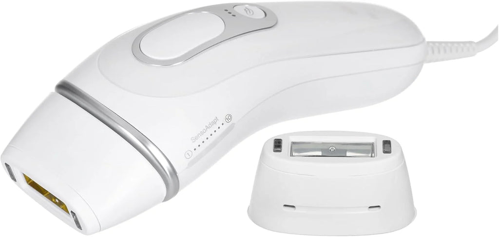 Braun IPL Silk·expert Pro 5, usuwanie włosów w domu, z torbą do przechowywania, golarka Gillette, 2 nasadki, PL5145
