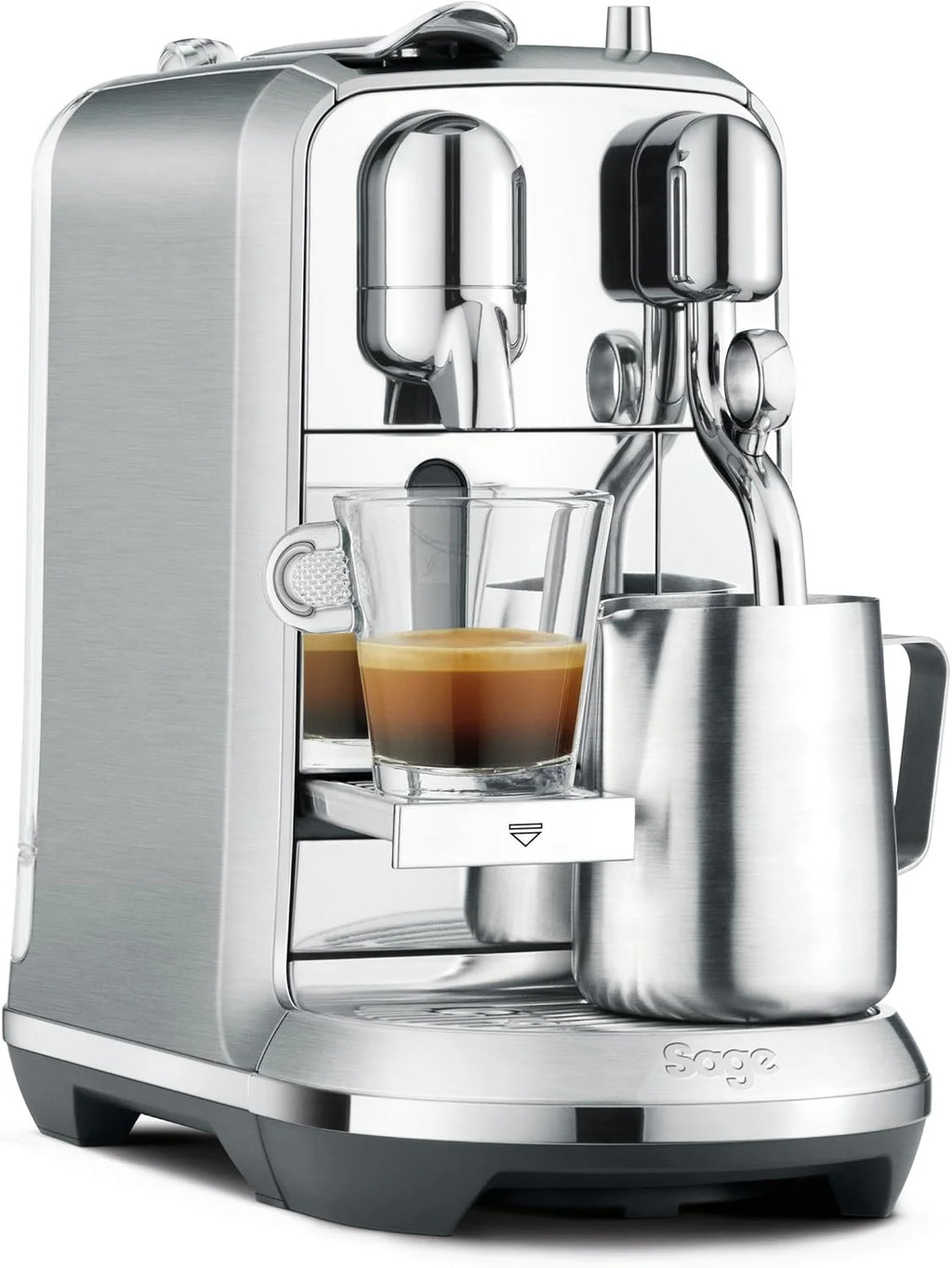 Sage Appliances NESPRESSO SNE800 the Creatista Plus firmy Sage, szczotkowana stal nierdzewna