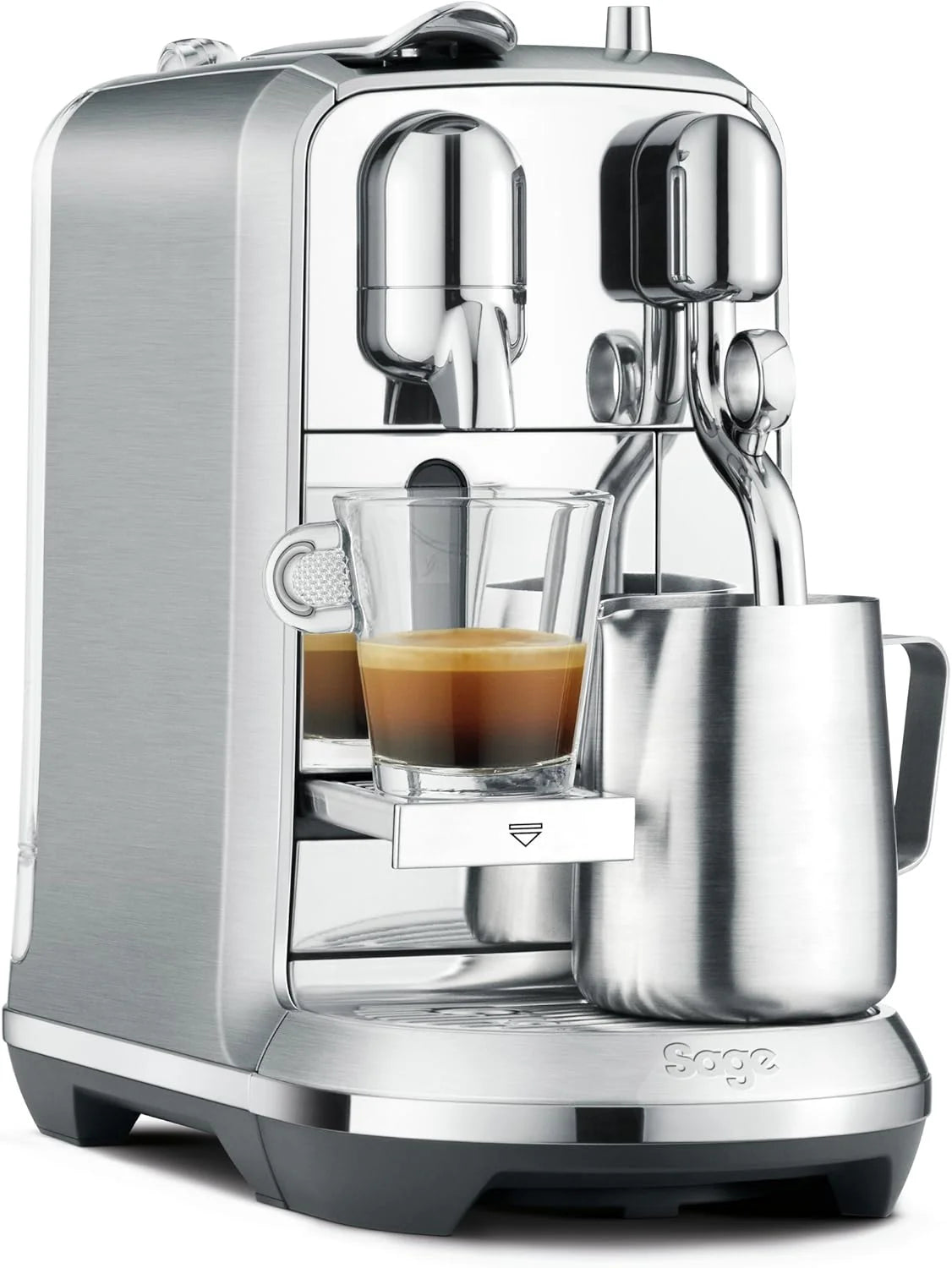 Sage Appliances NESPRESSO SNE800 the Creatista Plus firmy Sage, szczotkowana stal nierdzewna