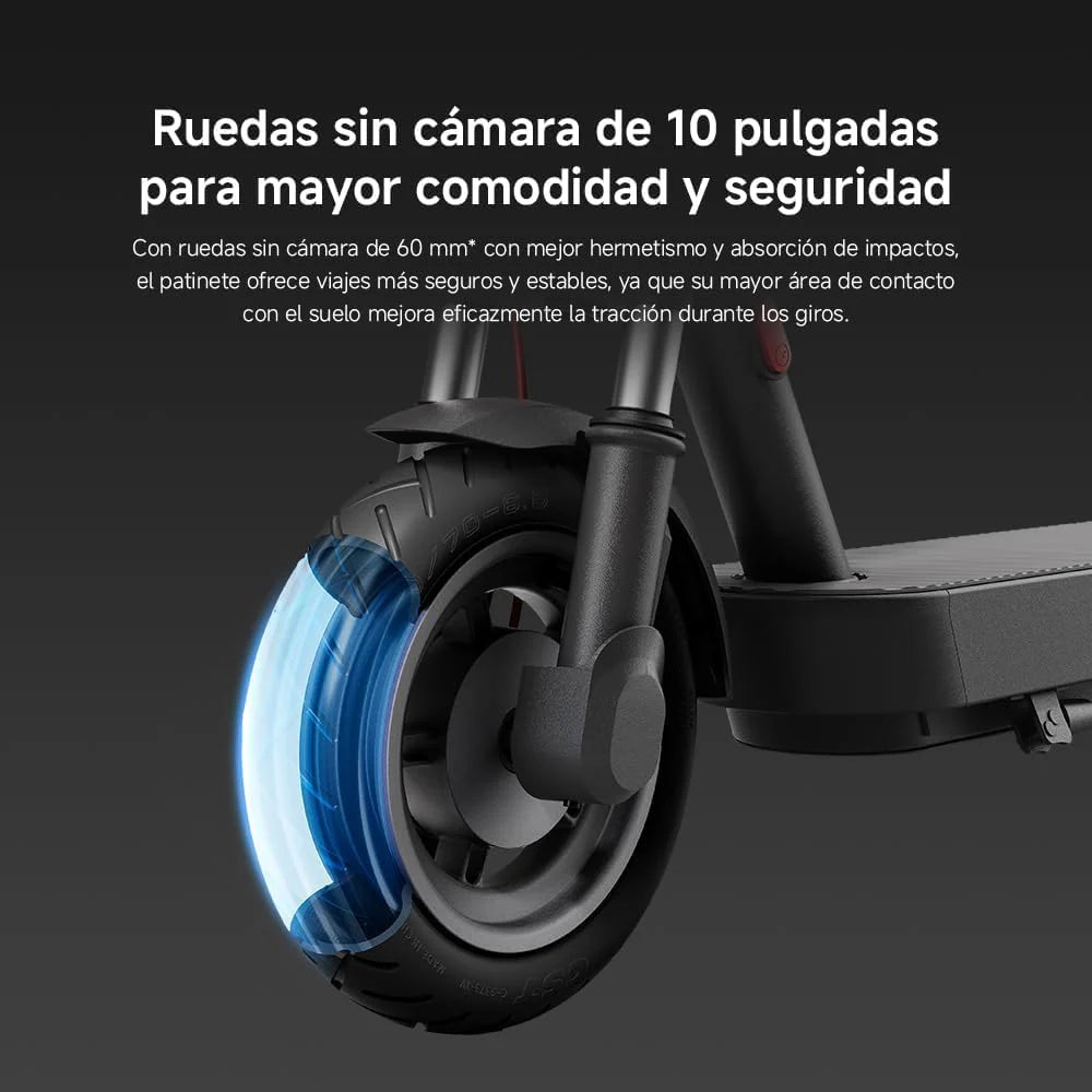 Skuter elektryczny Xiaomi Scooter 5 Series ES, maksymalna moc 1000 W-250 W, autonomia 20 KM-60 KM, koła 8,5 -10 certyfikowane przez DGT (Wersja ES)