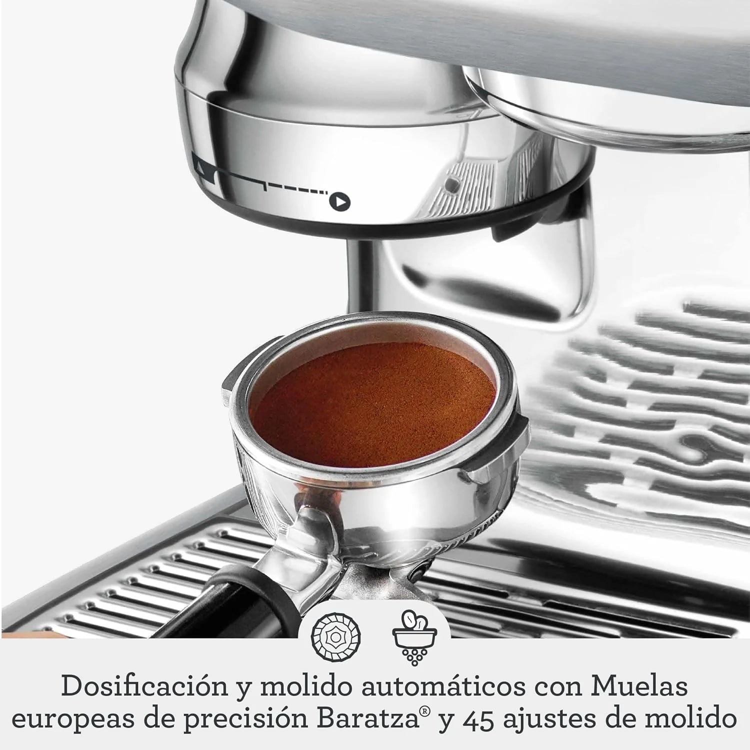 Sage - The Oracle Jet, Professional Coffee Machine with Manual and Automatic Milk Frother, Stainless Steel, Stal Nierdzewna