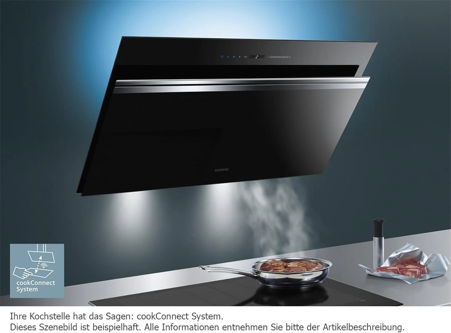 Siemens EX975LXC1E płyta indukcyjna, płyta grzewcza ceramiczna, czarna, 91,2 x 52 x 5,1 cm