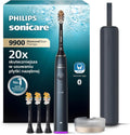 Philips Sonicare DiamondClean 9900 Prestige Elektryczna szczoteczka do zębów z technologią SenseIQ i aplikacją, 5 trybów szczotkowania, etui podróżne do ładowania, kolor ciemnogranatowy, HX9992/45