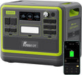 Fossibot Polska F1800 Przenośna Elektrownia 1024Wh LiFePO4 -Stacja Zasilania VAT 23%, 1200W Power station 7 portów，5-letnia gwarancja
