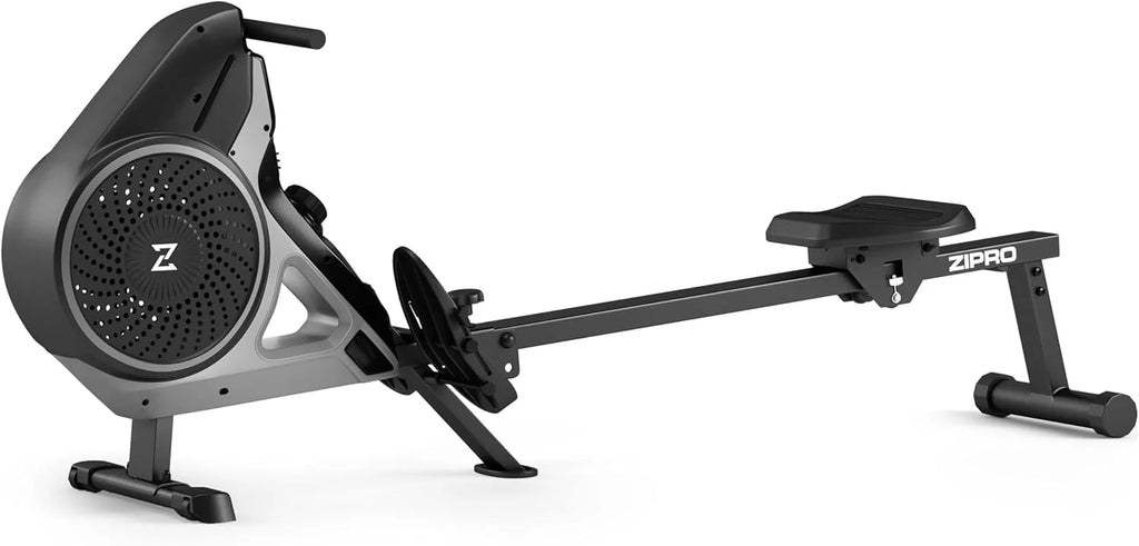ZIPRO Wioślarze - 8 Poziomów Regulacji Obciążenia,Płynna Regulacja Oporu, Cicha Praca, Ergonomiczny Design, Trening Całego Ciała, Wytrzymała Konstrukcja do Domowej Siłowni