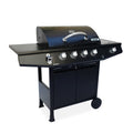 Grill gazowy Treville 4 Black - 4 palniki + 1 płyta grzewcza