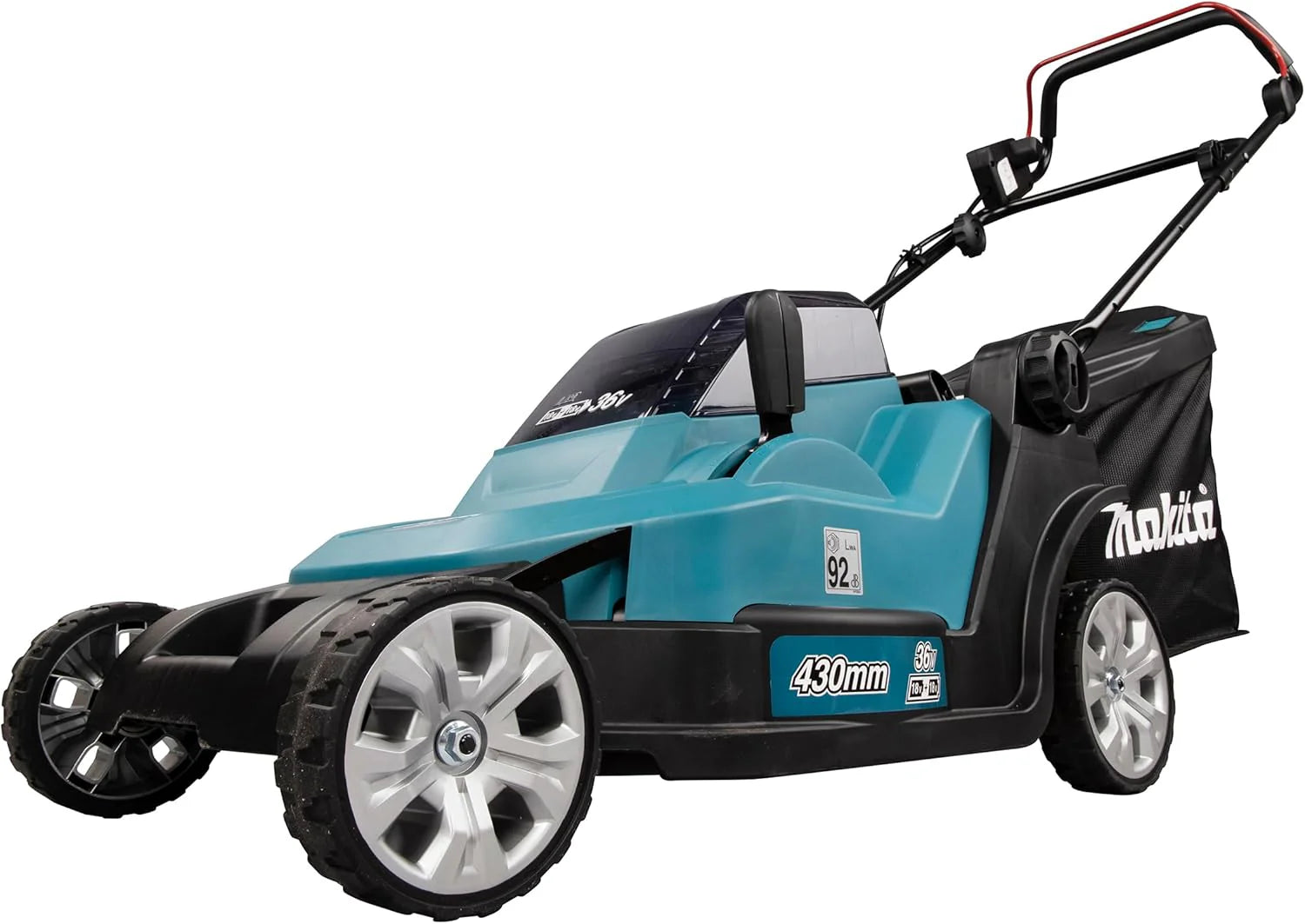 Makita Twin Kosiarka, Wielokolorowy, 950 m²