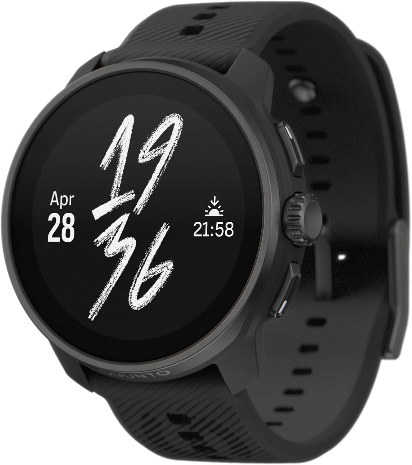 SUUNTO Race S Zegarek Biegowy z Ekranem Dotykowym Amoled, Dwuzakresowy Gps Zegarek Sportowy, Śledzenie Hrv i Snu, Plan Treningowy Oparty na Si, Bezpłatne Mapy Offline, Wodoodporność do 50M