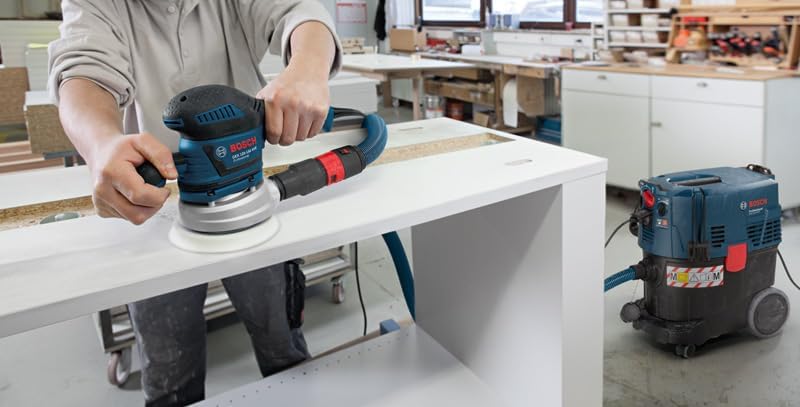 Bosch Professional: odkurzacz do pracy na sucho i mokro GAS 35 L AFC (1 200 W, 3 rury chromowane, wąż 5 m, zestaw dysz podłogowych, 1 filtr płaski fałdowany, worek na pył)