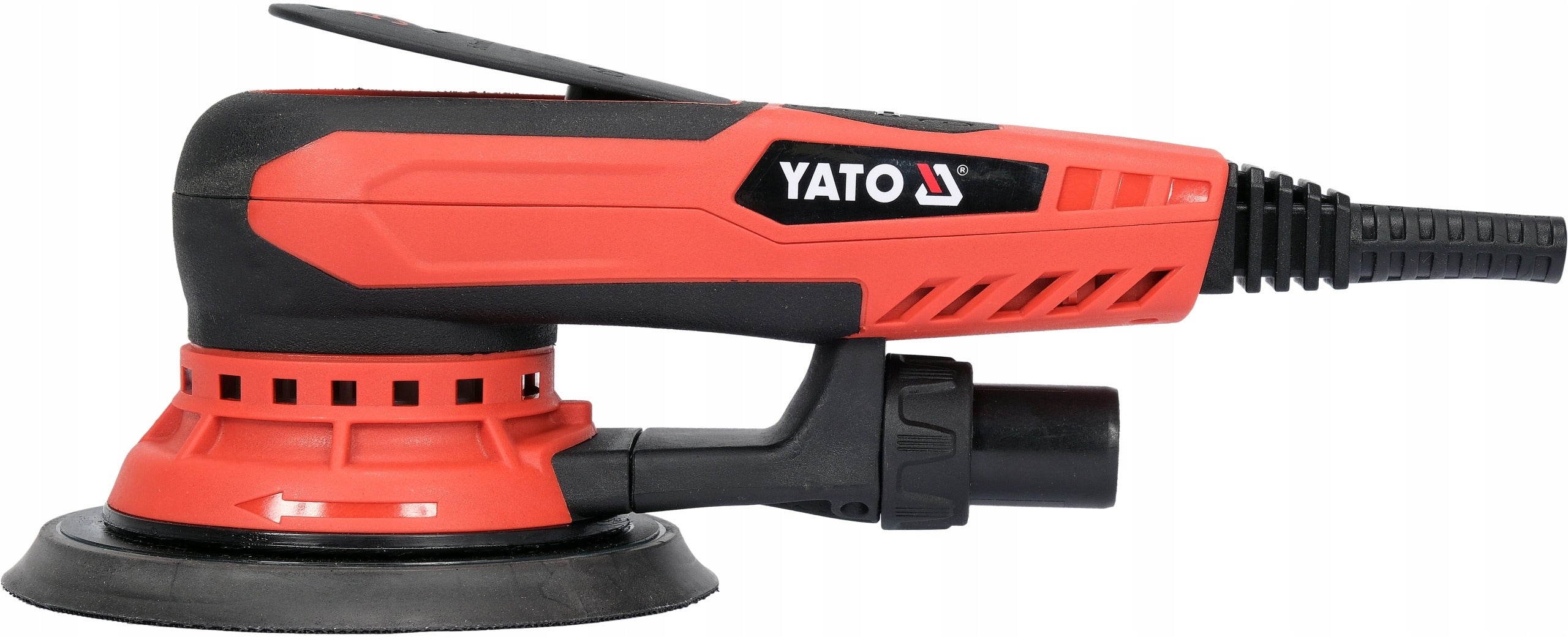 SZLIFIERKA ORBITALNA 150MM 350W Z REGULACJĄ OBROTÓW +KRĄŻKI P120 50sz. YATO