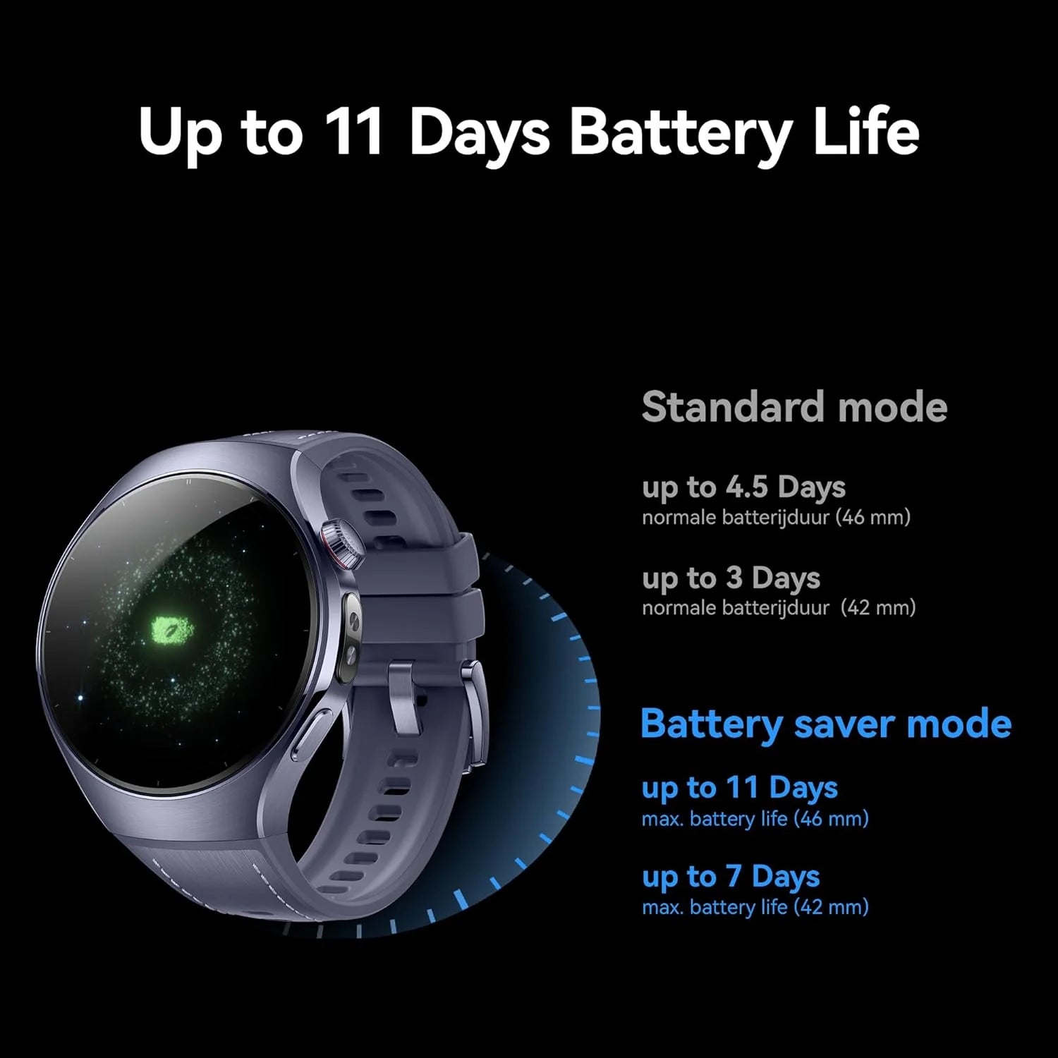 Huawei Watch 5 46mm Smartwatch Plata Rates-L29M