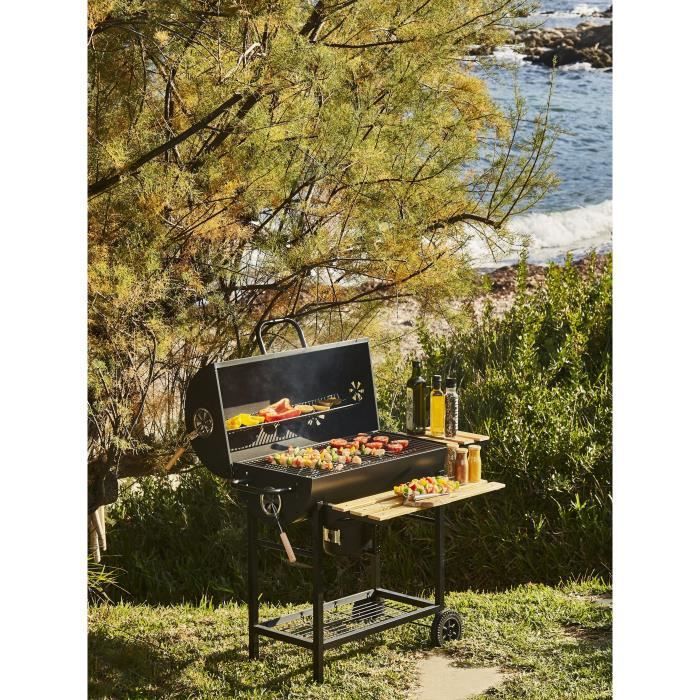 Grill węglowy Mike - powierzchnia do gotowania 71 x 35 cm