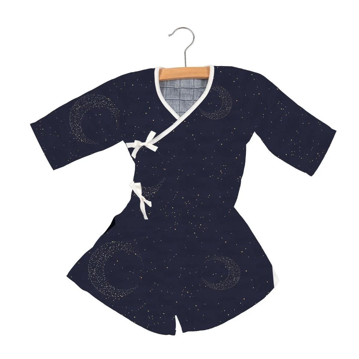 Baby Clothes Soft Bamboo Robe, Natural Comfort | Midnight Moon