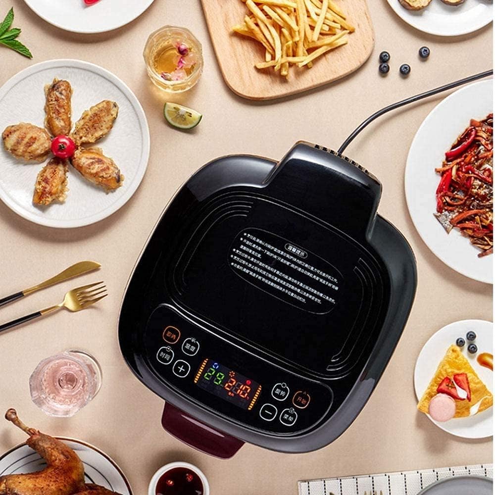 Wielofunkcyjna Frytkownica Powietrzna, 8 L, 1200 W, Dla 4-5 Osób, Frytkownica Beztłuszczowa Z Szybką Cyrkulacją Powietrza, Ekonomiczna, Do Zdrowego Gotowania Beztłuszczow