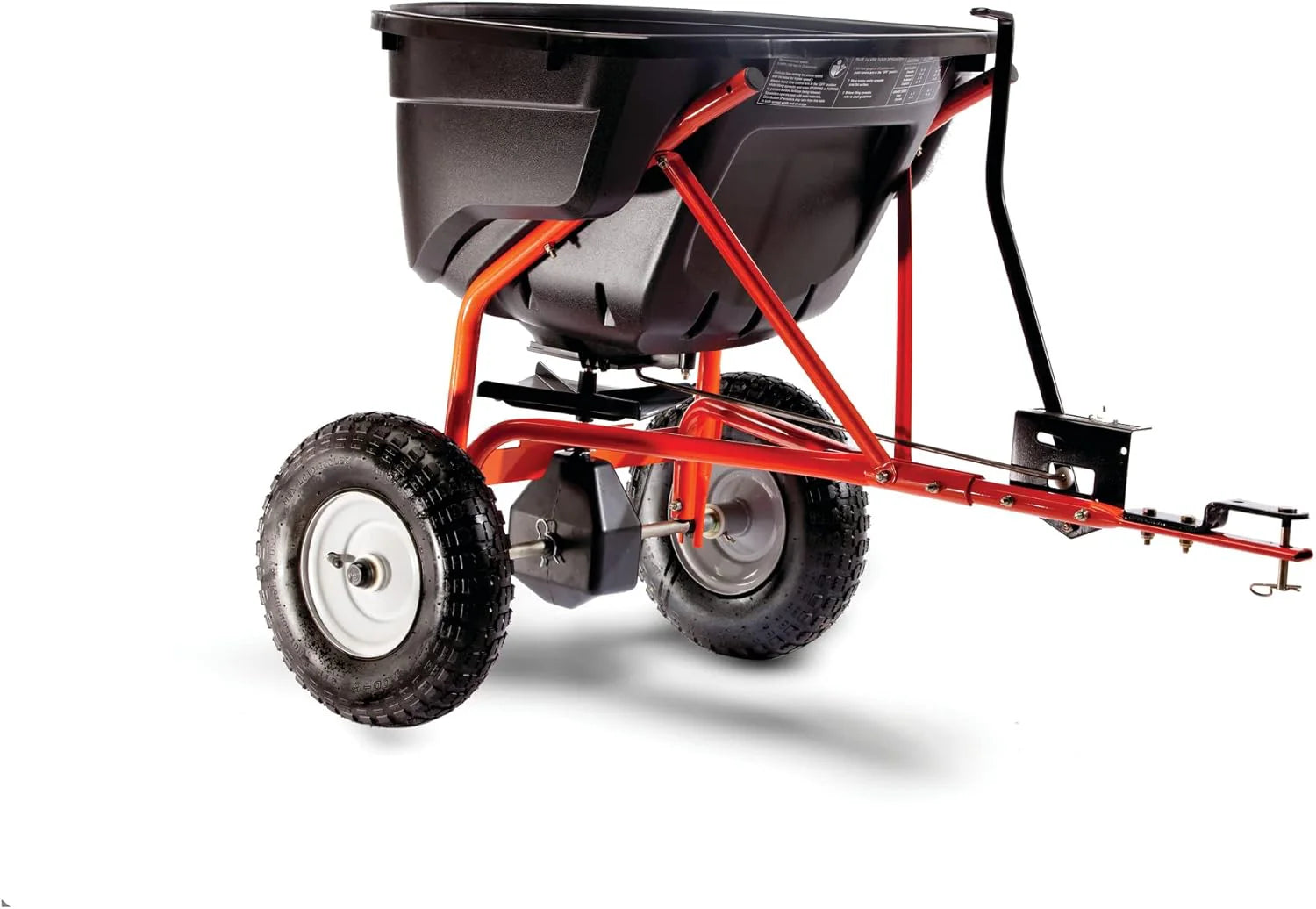 18 x 48 Tow Behind Poly Lawn Roller 550 lbs Weight with Water, Poly Drum and Steel Frame, with Plug. Designed for Lawn and Garden Tractors