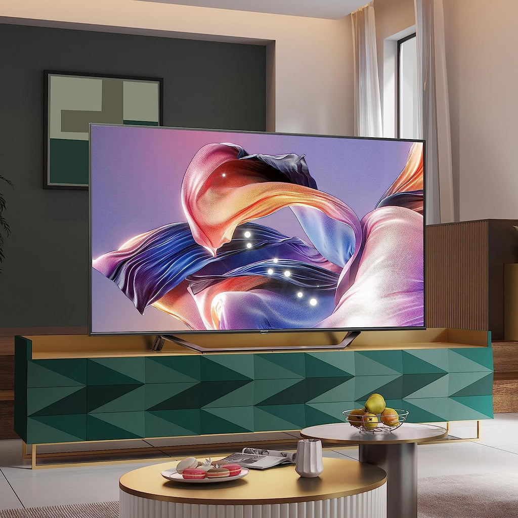 Hisense 50A7KQ QLED VIDAA Smart TV, telewizor 50 cali, z technologią Quantum Dot Colour, 60 Hz VRR, Dolby Vision, Bluetooth i HDMI, udostępnianie na telewizorze, Alexa wbudowana (2023)
