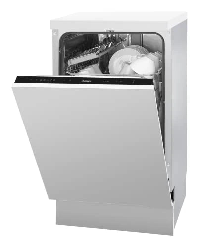 Amica EGSPV 587 915 zmywarka do zabudowy/w pełni zintegrowana zmywarka (bez frontu mebli) / szerokość 45 cm / 5 programów/Aquastop/kosz na sztućce