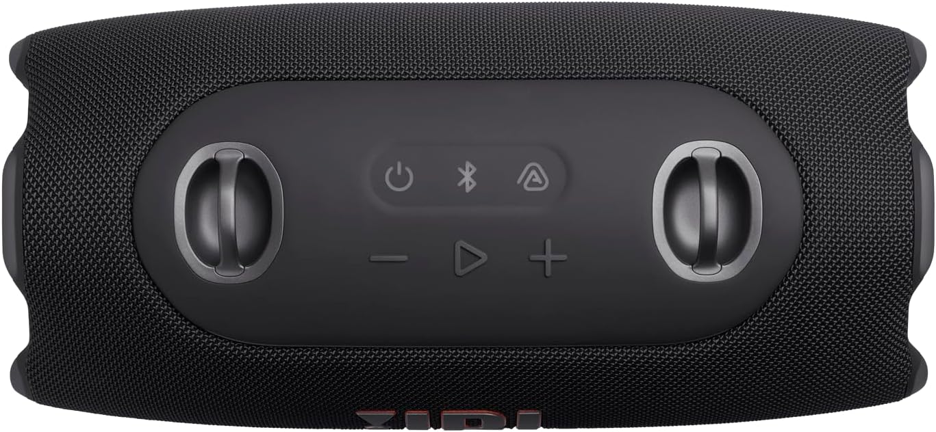 JBL Xtreme 5 Przenośny głośnik Bluetooth z JBL Pro Sound, wygodnym paskiem na ramię, wodoodpornością IP68, wbudowanym powerbankiem, Czarny